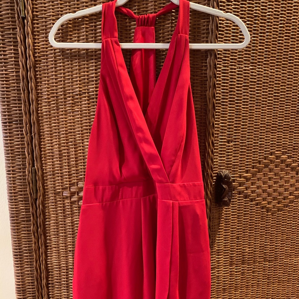 Red Express Razorback mini formal dress